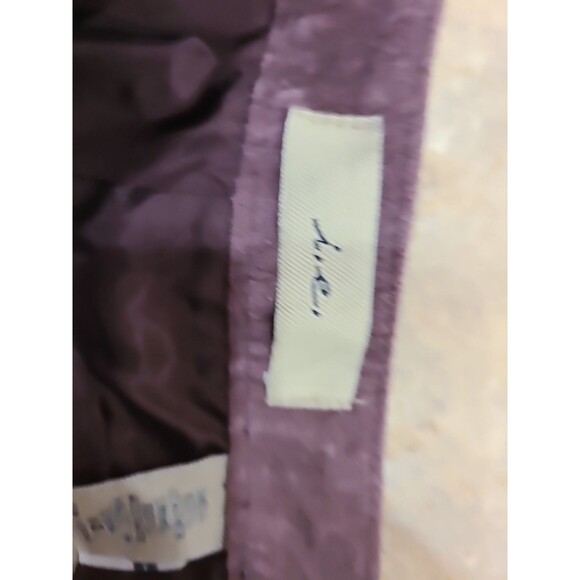 I.E. Jacket Sz 12 & Pants Sz 14, Suit 100% SUEDE Leather, EGGPLANT, Wms NWT - Picture 9 of 16